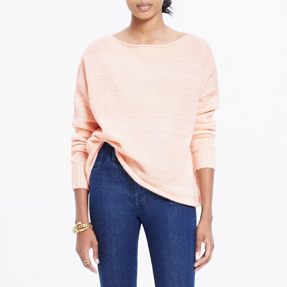 Madewell Thread Mix Boatneck Sweater